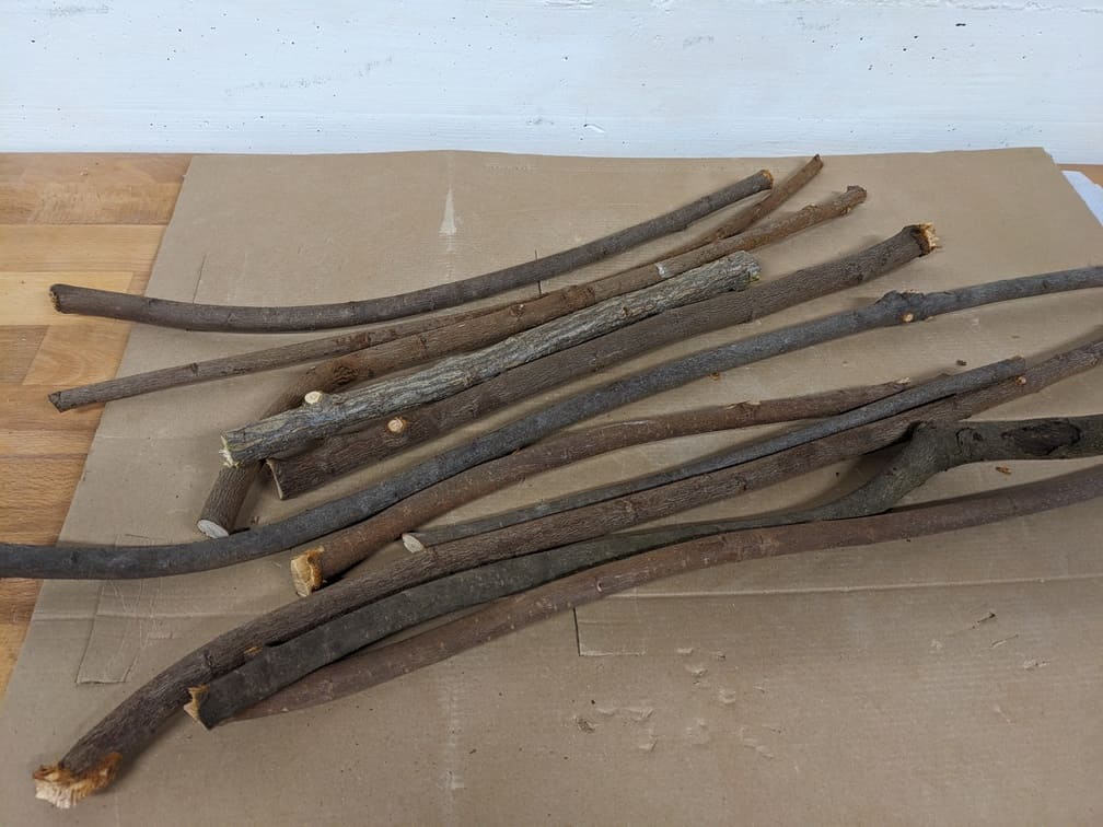 Fabrication de "Mailloche #1 - Motif flammes", étape 1