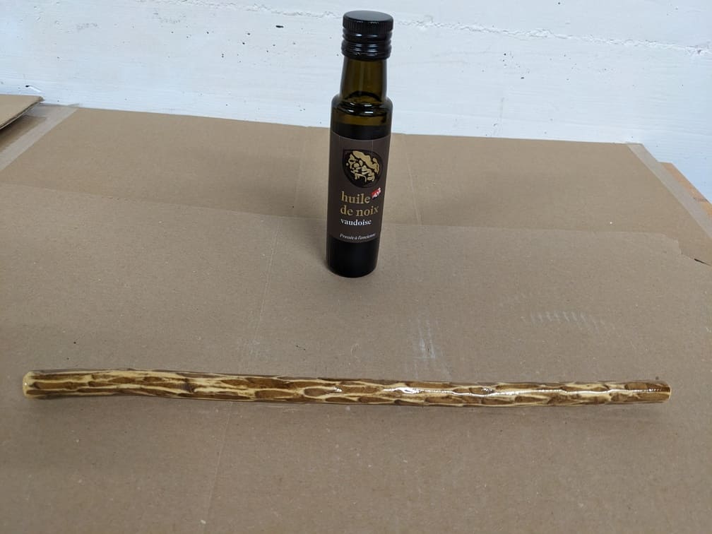 Fabrication de "Mailloche #1 - Motif flammes", étape 10
