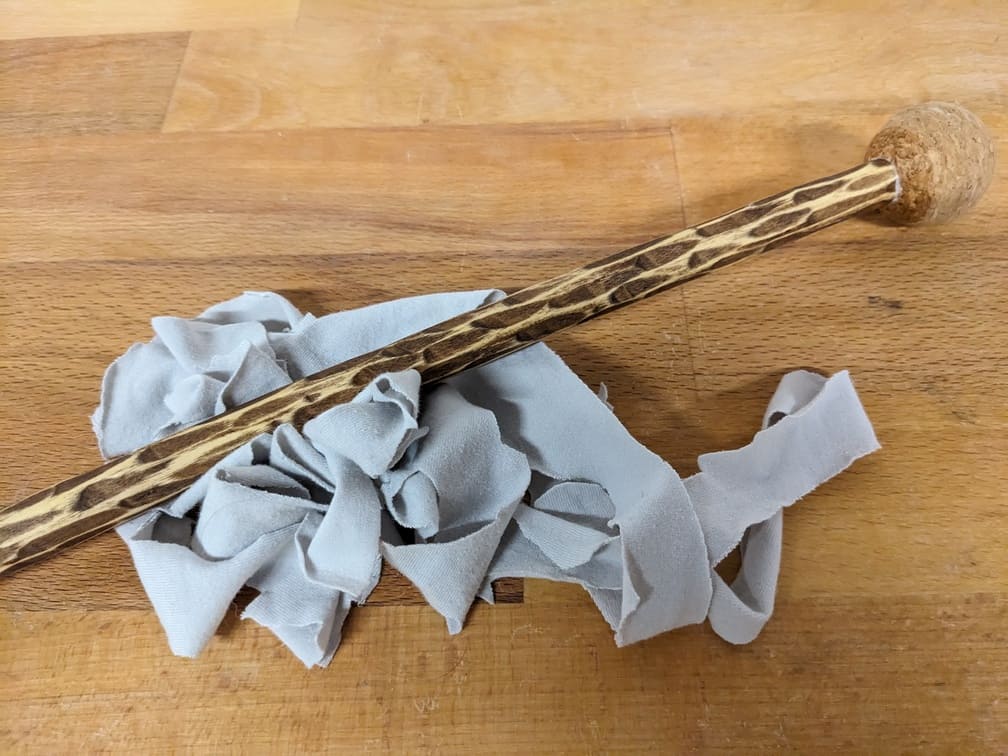 Fabrication de "Mailloche #1 - Motif flammes", étape 13