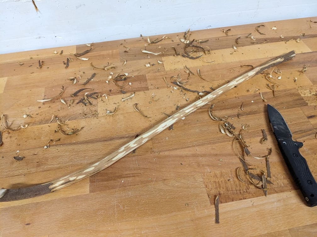 Fabrication de "Mailloche #1 - Motif flammes", étape 3