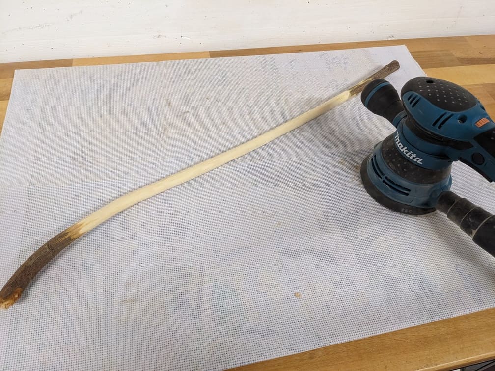 Fabrication de "Mailloche #1 - Motif flammes", étape 4