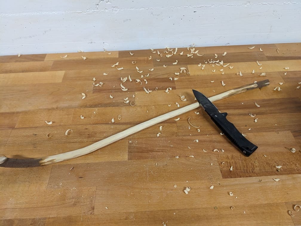Fabrication de "Mailloche #1 - Motif flammes", étape 5