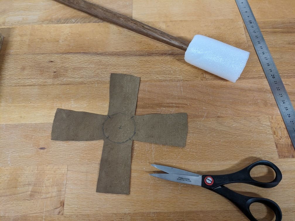Fabrication de "Mailloche #3 - Noyer américain", étape 11