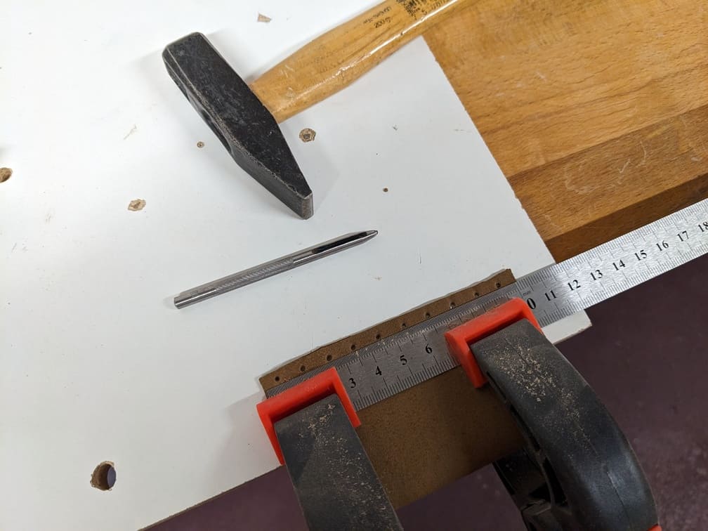 Fabrication de "Mailloche #3 - Noyer américain", étape 17