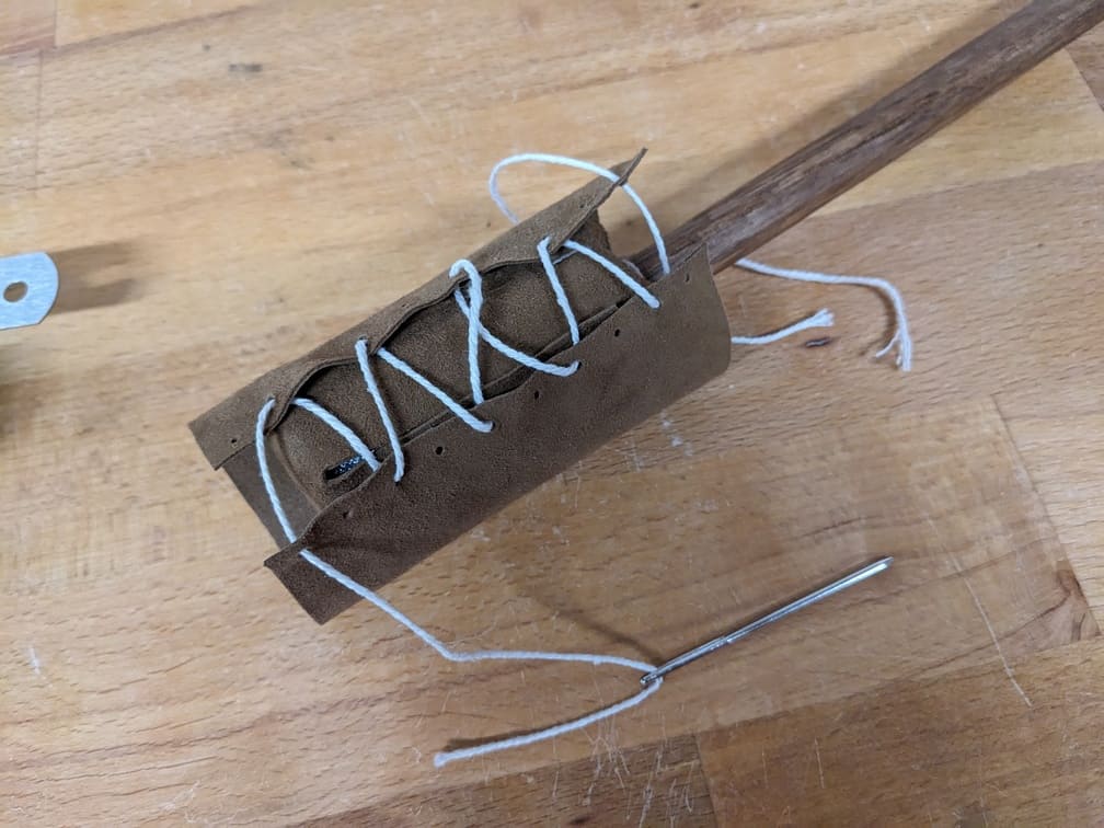 Fabrication de "Mailloche #3 - Noyer américain", étape 18