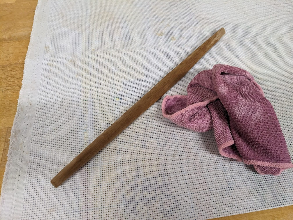 Fabrication de "Mailloche #3 - Noyer américain", étape 6