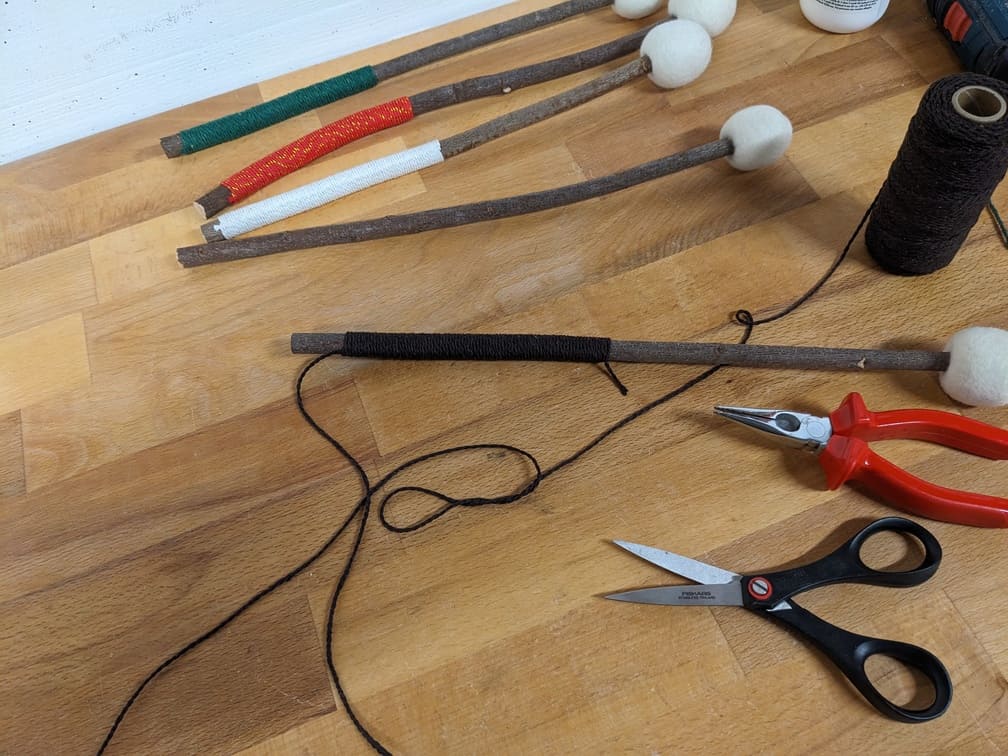 Fabrication de "Mailloche #4 - Branche brute", étape 11