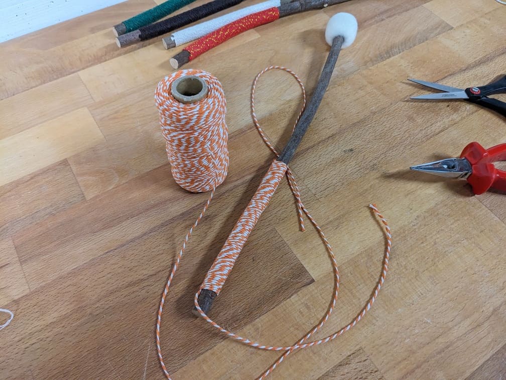 Fabrication de "Mailloche #4 - Branche brute", étape 12