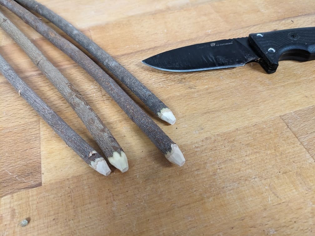 Fabrication de "Mailloche #4 - Branche brute", étape 6