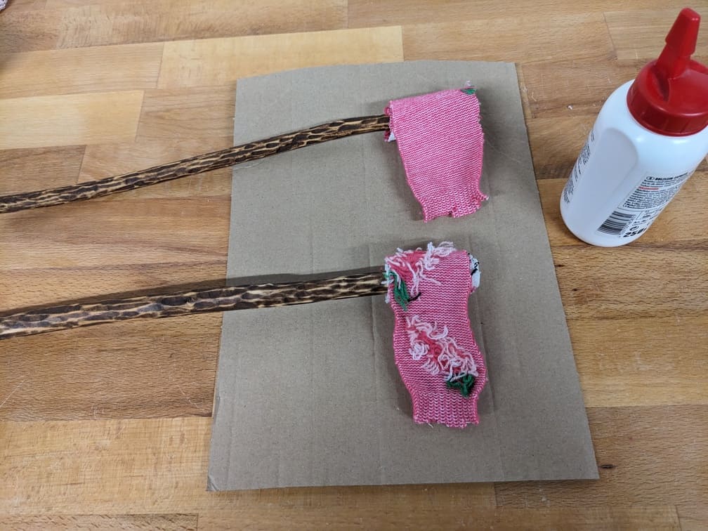 Fabrication de "Mailloche #5 - Motif flammes", étape 10