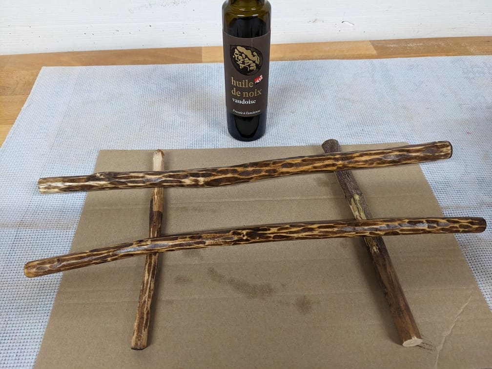Fabrication de "Mailloche #5 - Motif flammes", étape 8