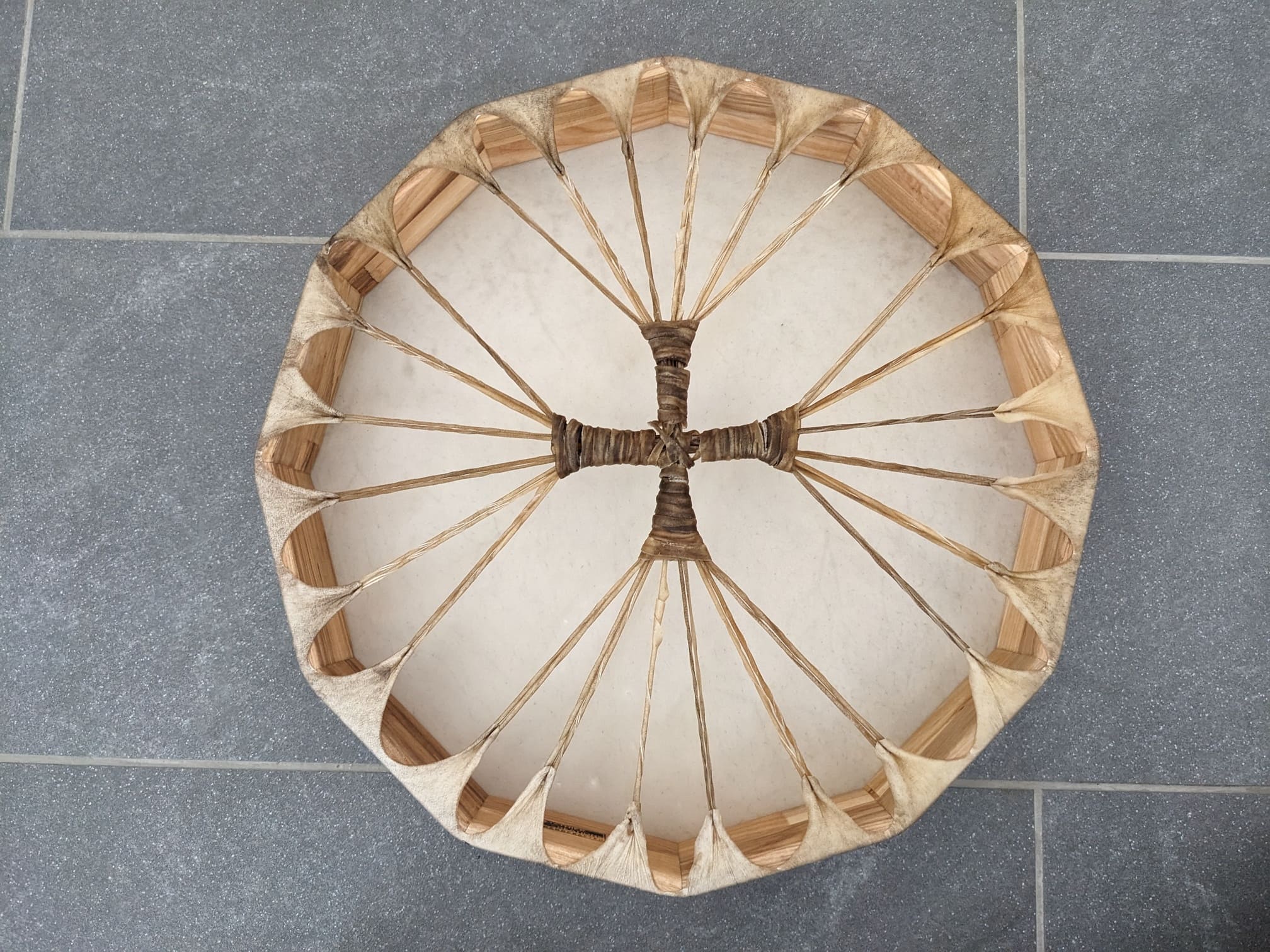 Tambour chamanique #1 - Cerf et hêtre - 42.7 cm, image 2