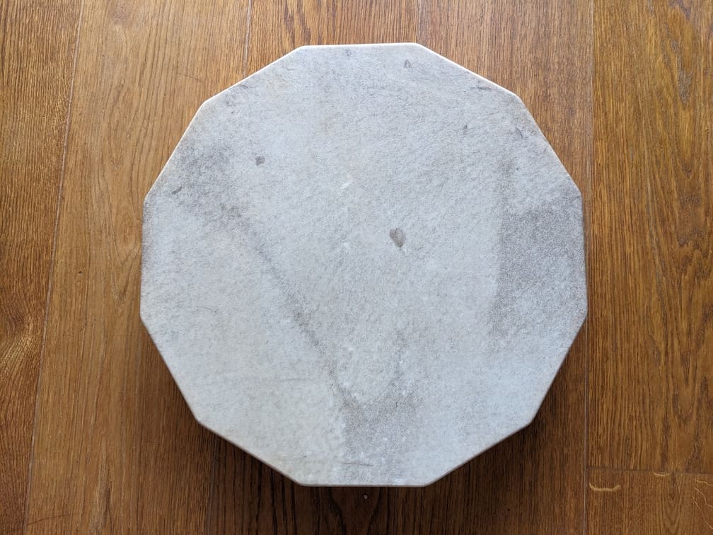 Fabrication de "Tambour chamanique #1 - Cerf et hêtre - 42.7 cm", étape 45