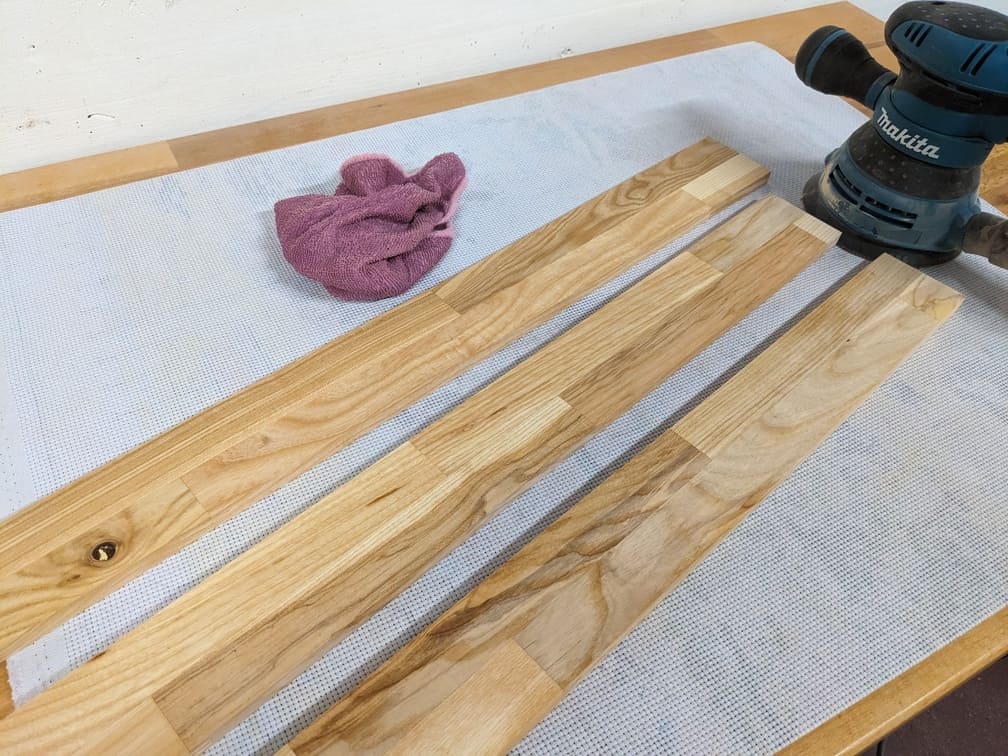 Fabrication de "Tambour chamanique #1 - Cerf et hêtre - 42.7 cm", étape 8
